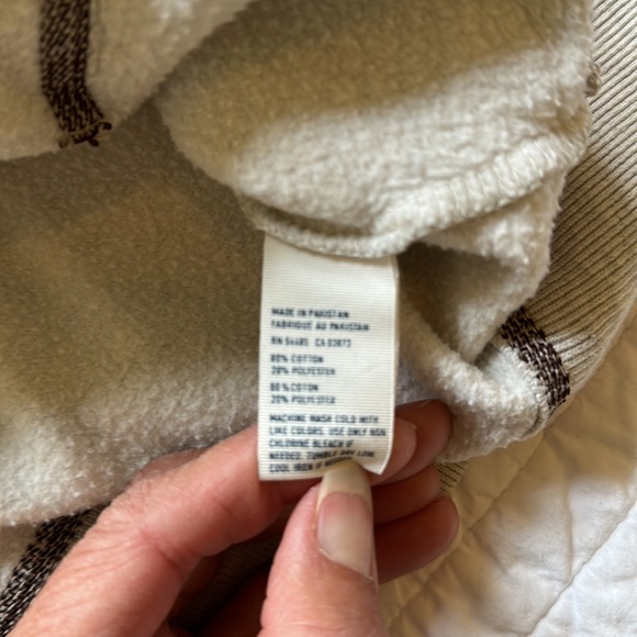 AMERICAN EAGLE VINTAGE Hoodie. Black & light gray. Men’s size SMALL. POCKET. - Picture 10 of 10